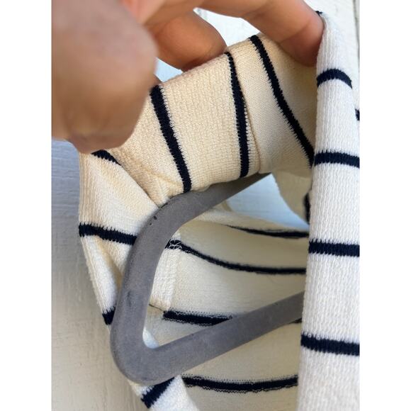 Daily Practice by Anthropologie Striped Mini Shift Dress, Cotton, Sleeveless, XS - Picture 5 of 5